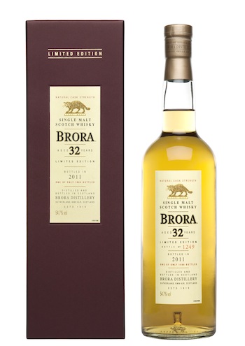 This years Brora 32 year old is in a limited edition of only 1,404 bottles