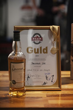 Cask Strength - Gold Award - Stockholm Beer and Whisky Festival 2011