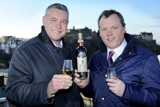 Scott Hastings (Scotland rugby legend) & Neil Boyd (Commercial Director at Ian Macleod Distillers)