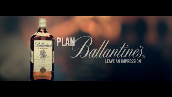 Ballantine's Encourages Consumers To Change The Plan With New Advertising Campaign