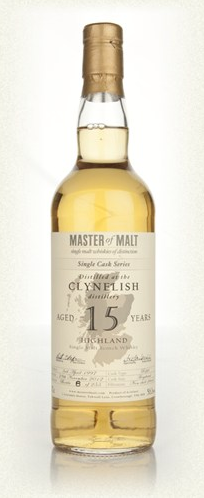 Malt Tasting: Clynelish 15 Year Old - Single Cask (Master of Malt)