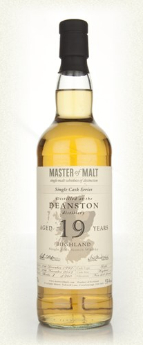 Malt Tasting: Deanston 19 Year Old - Single Cask (Master of Malt)