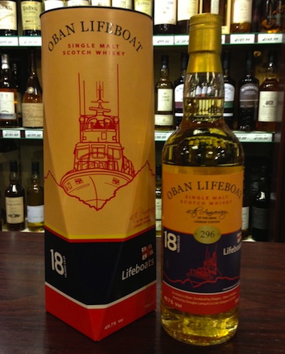 The Oban 18 Year Old Whisky for Oban Lifeboat RNLI