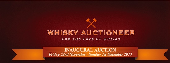 Whisky Auctioneers Inaugural Auction Header
