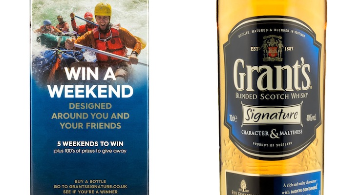GRANT’S GIVES CONSUMERS THE CHANCE TO WIN A SIGNATURE WEEKEND