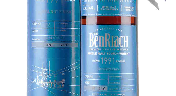 BenRiach 24 Year Old - 1991 / Single Cask 6896 Batch 13 £146.88