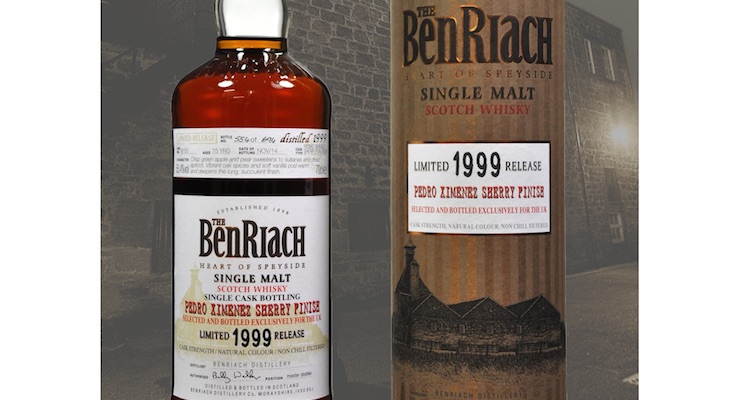 BenRiach / 15 Year Old PX Sherry Puncheon Cask #9150 £64.45