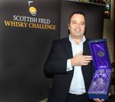 Alan Wardrop collects the Gold Award for Glengoyne 21 Years Old.