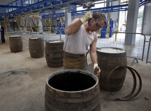 Classic coopering skills& strength are still needed